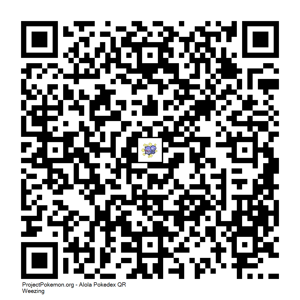 Cdigo QR de Weezing